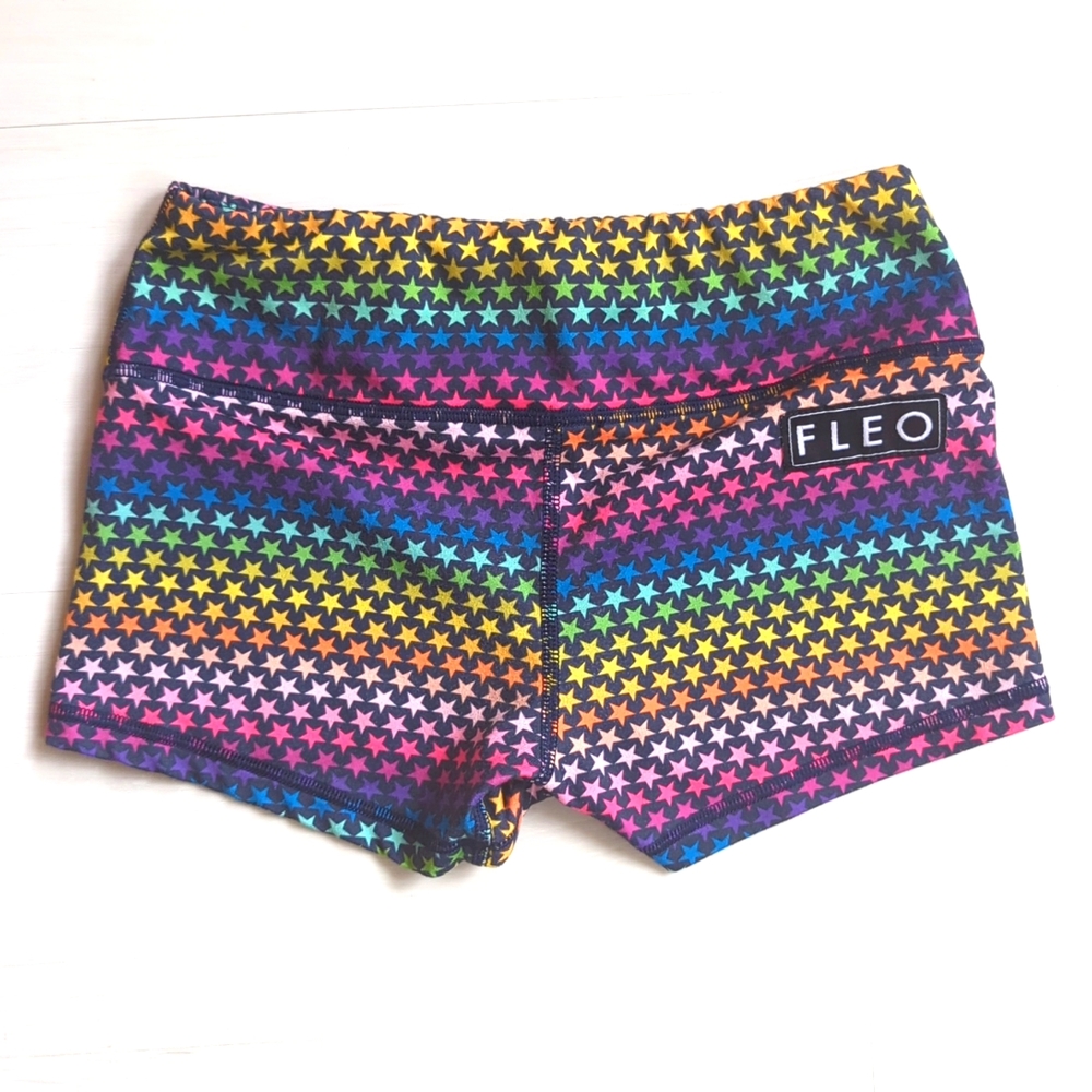 Fleo original fit star print booty shorts size XSmall